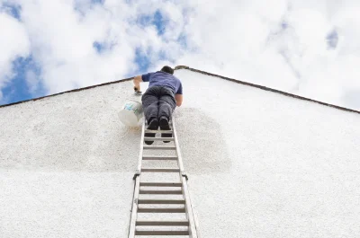 Peinture extérieure à Harreberg — façades et ravalement